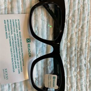 Zenni Black Reader Glasses